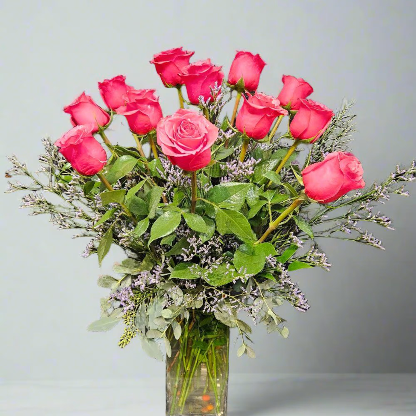 Handcrafted floral bouquet from Rose & Thorn Florist, available in multiple sizes including Standard, Deluxe, and Premium. Fresh flower delivery in Scottsdale, Paradise Valley & Phoenix.