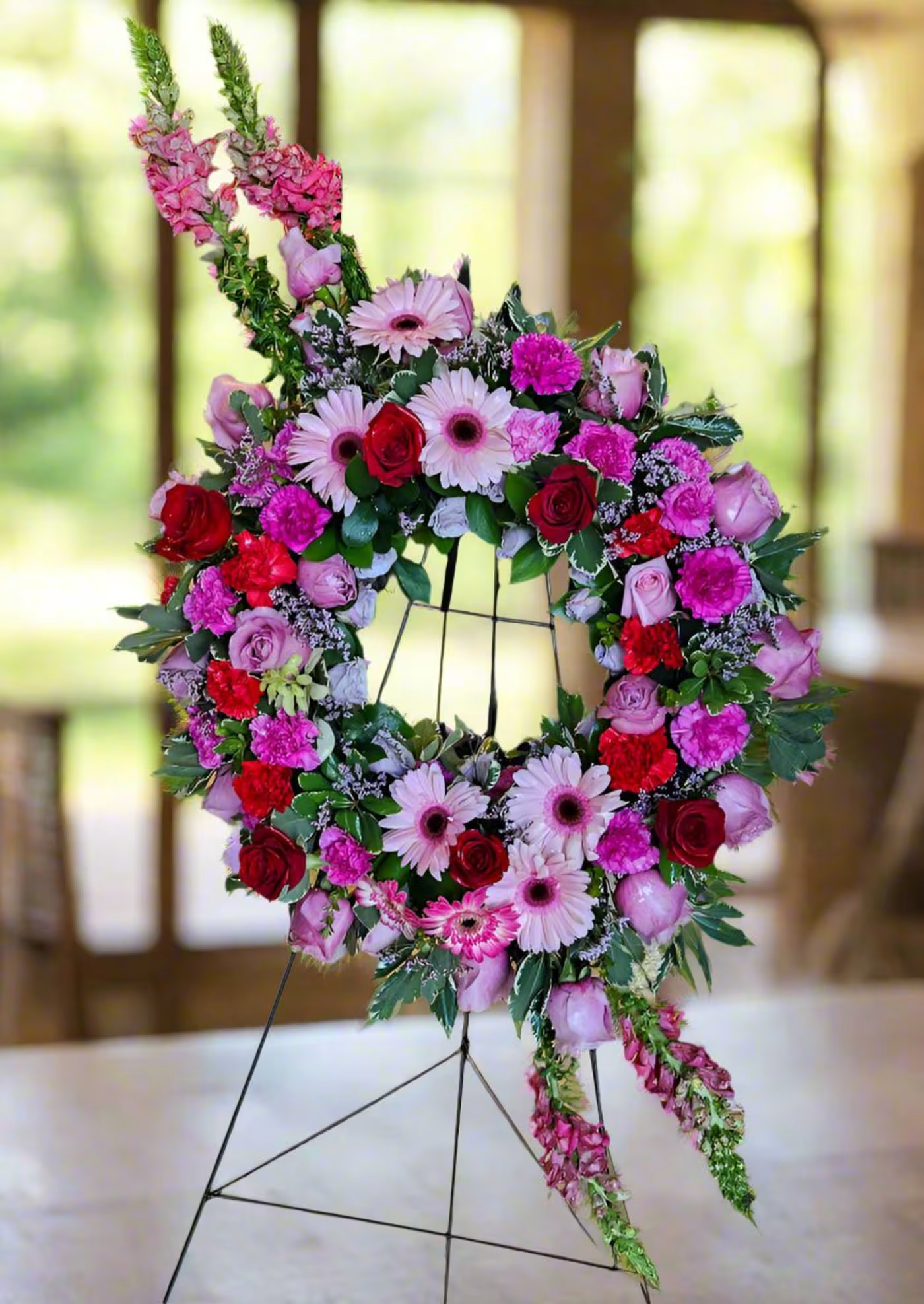 Handcrafted floral bouquet from Rose & Thorn Florist, available in multiple sizes including Standard, Deluxe, and Premium. Fresh flower delivery in Scottsdale, Paradise Valley & Phoenix.