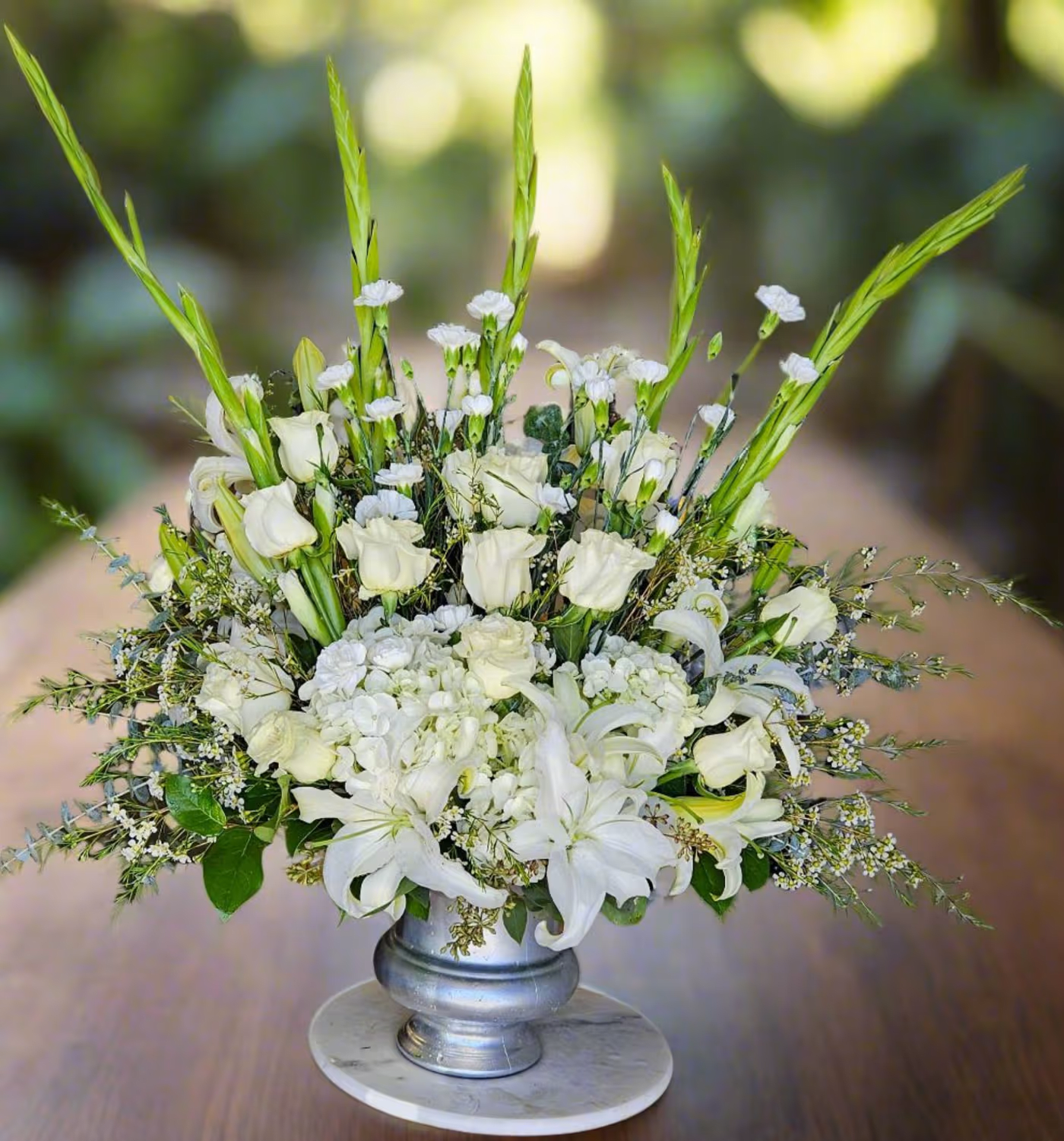 Handcrafted floral bouquet from Rose & Thorn Florist, available in multiple sizes including Standard, Deluxe, and Premium. Fresh flower delivery in Scottsdale, Paradise Valley & Phoenix.