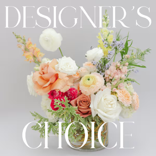Handcrafted floral bouquet from Rose & Thorn Florist, available in multiple sizes including Standard, Deluxe, and Premium. Fresh flower delivery in Scottsdale, Paradise Valley & Phoenix.