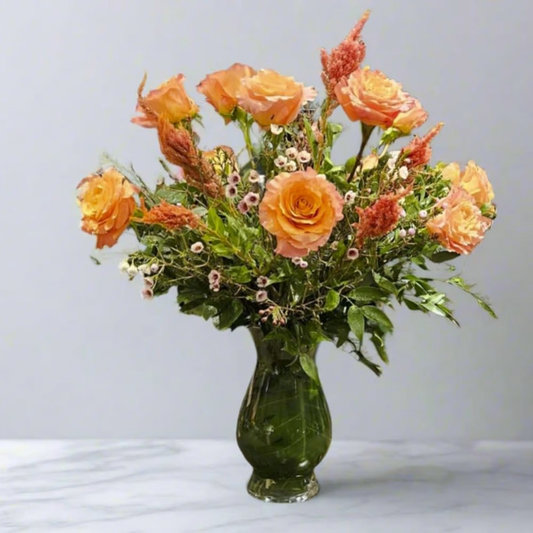 Handcrafted floral bouquet from Rose & Thorn Florist, available in multiple sizes including Standard, Deluxe, and Premium. Fresh flower delivery in Scottsdale, Paradise Valley & Phoenix.