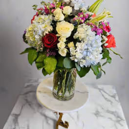 Handcrafted floral bouquet from Rose & Thorn Florist, available in multiple sizes including Standard, Deluxe, and Premium. Fresh flower delivery in Scottsdale, Paradise Valley & Phoenix.