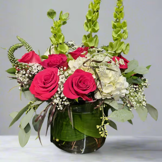 Handcrafted floral bouquet from Rose & Thorn Florist, available in multiple sizes including Standard, Deluxe, and Premium. Fresh flower delivery in Scottsdale, Paradise Valley & Phoenix.