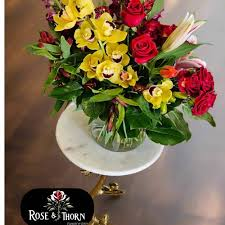 Handcrafted floral bouquet from Rose & Thorn Florist, available in multiple sizes including Standard, Deluxe, and Premium. Fresh flower delivery in Scottsdale, Paradise Valley & Phoenix.