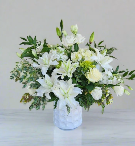 Handcrafted floral bouquet from Rose & Thorn Florist, available in multiple sizes including Standard, Deluxe, and Premium. Fresh flower delivery in Scottsdale, Paradise Valley & Phoenix.