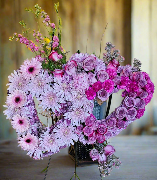 Handcrafted floral bouquet from Rose & Thorn Florist, available in multiple sizes including Standard, Deluxe, and Premium. Fresh flower delivery in Scottsdale, Paradise Valley & Phoenix.