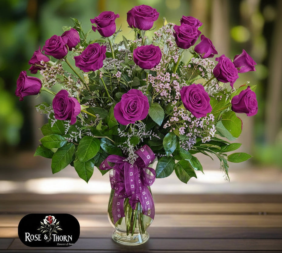 24 Purple Roses 💜 IN 213