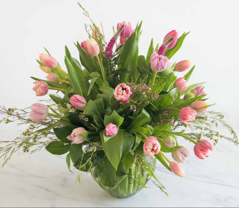 Lucky Charm  ( 3 dozen tulips): IN 15