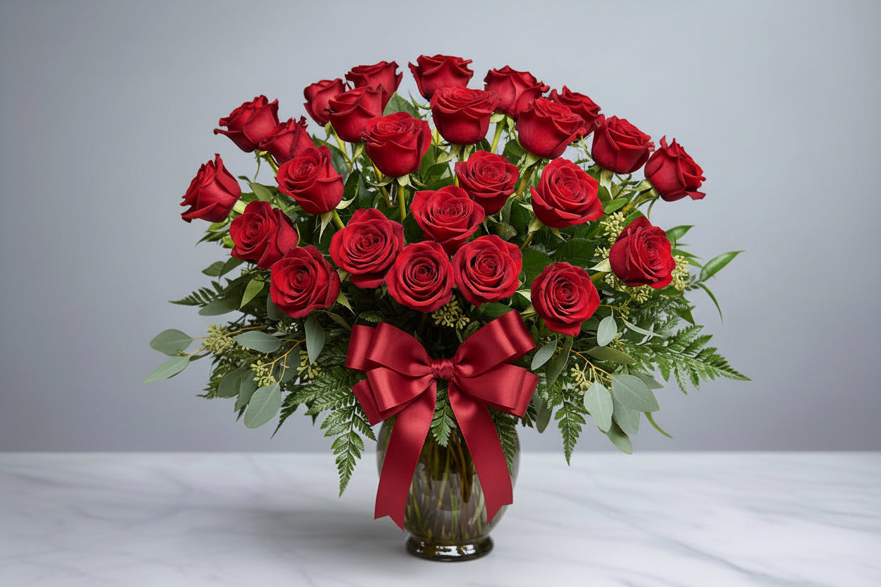 Three Dozen Red Roses IN 95