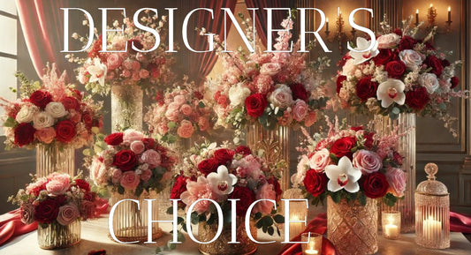 Valentine’s Designer Choice – $211 💖🌹